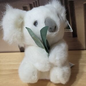 Australian Koala White Eucalyptus Leaf Plush Toy